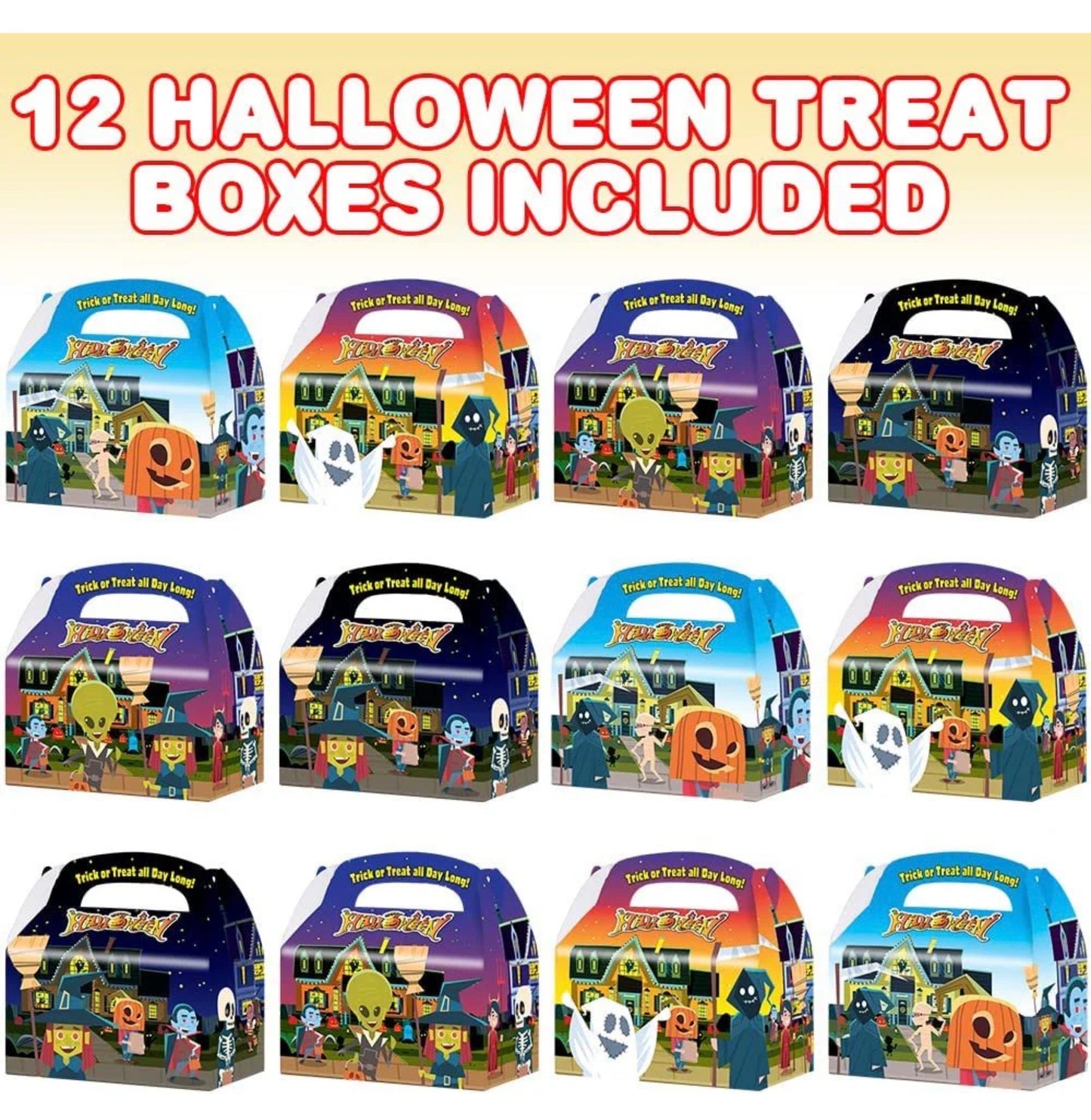 Halloween Treats Party Favors