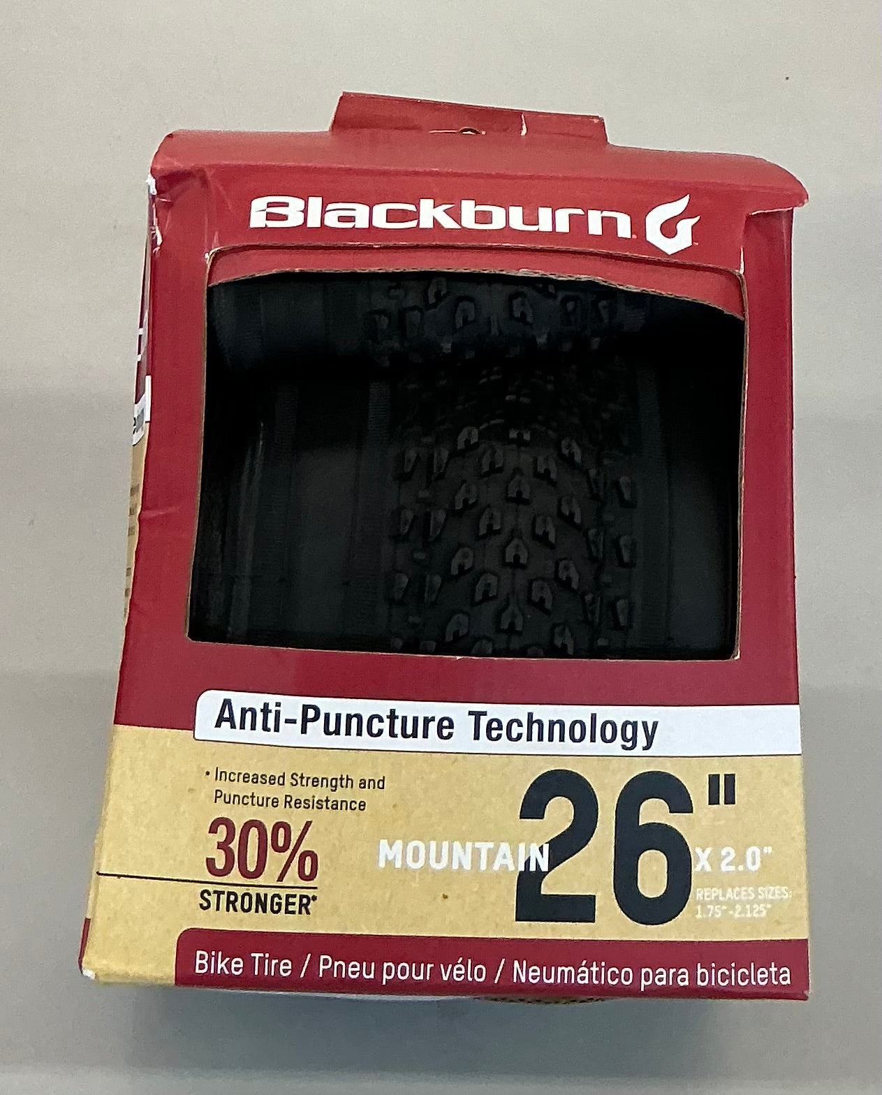 Blackburn 26" Mountain Bike Tire - Black - Open Box