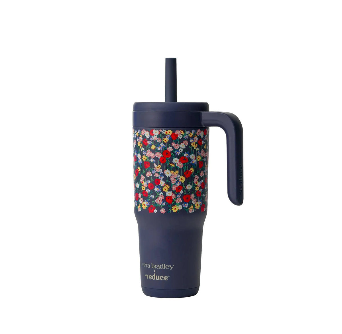 Vera Bradley x Reduce - 24oz Insulated Stainless Steel Straw Tumbler