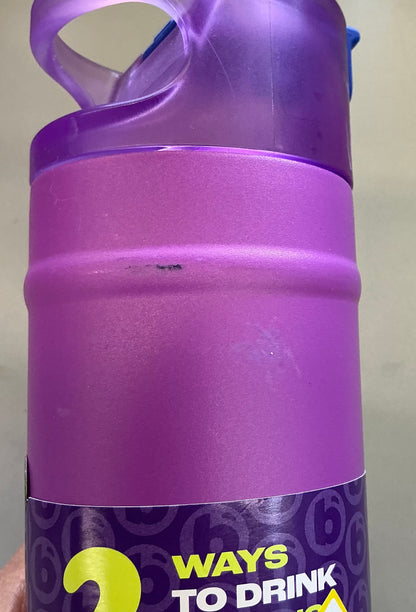 Bubba 24 fl oz Stainless Steel with Dual Sip Lid Water Bottle - Moodbooster - Minor cosmetic damage (see pictures)