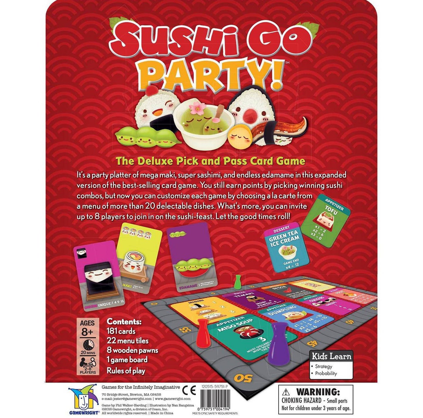 Sushi Go Party Game