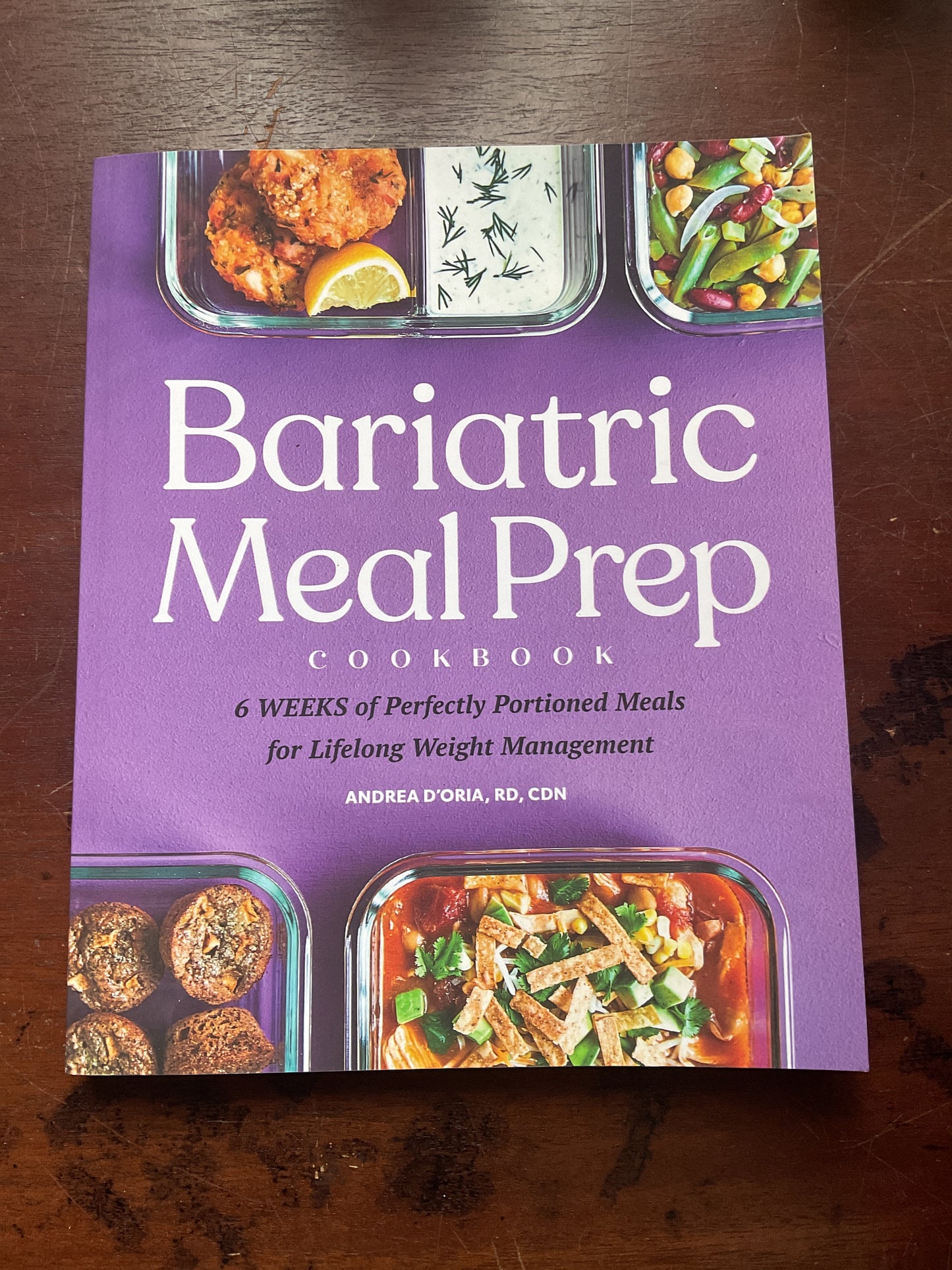 Bariatric Meal Prep Cookbook - by Andrea D'Oria (Paperback)