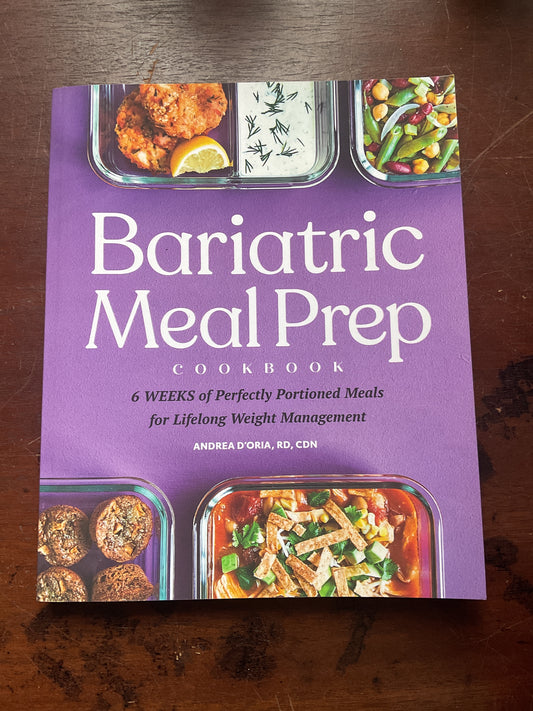 Bariatric Meal Prep Cookbook - by Andrea D'Oria (Paperback)