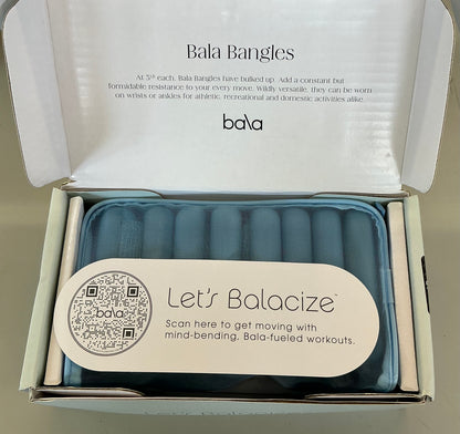 Bala Bangles 2pc Wrist and Ankle Weight Set - 3lbs - Sea - Open Box