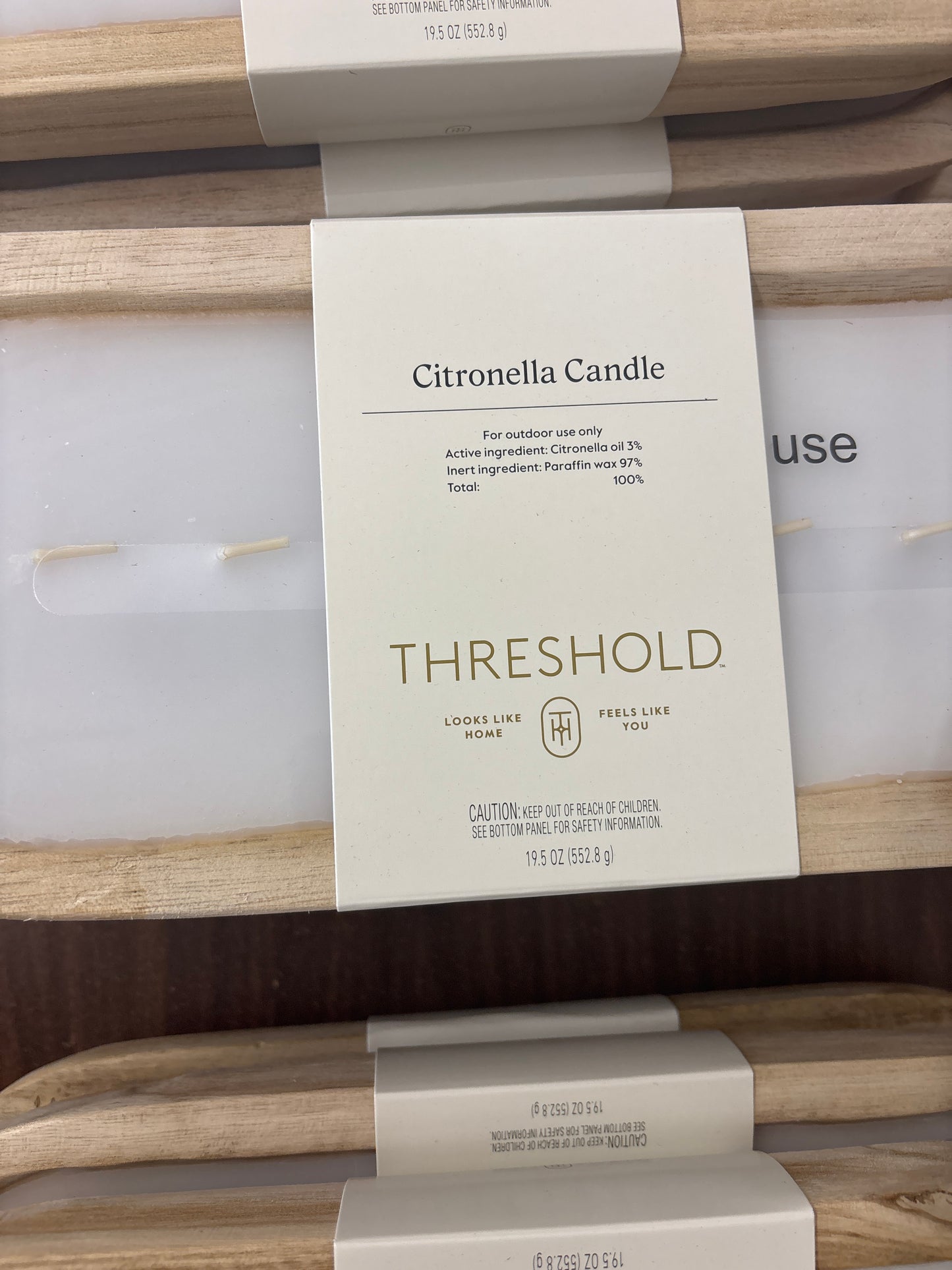 BUNDLE - Citronella Candle - 19.5oz - 3pk