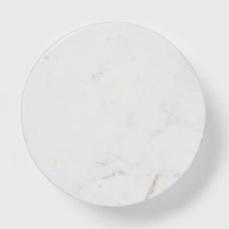 Manchester - Marble and Wood Cake Stand - Threshold™ - Minor Cosmetic Damage (see pictures) - FOR PICKUP ONLY
