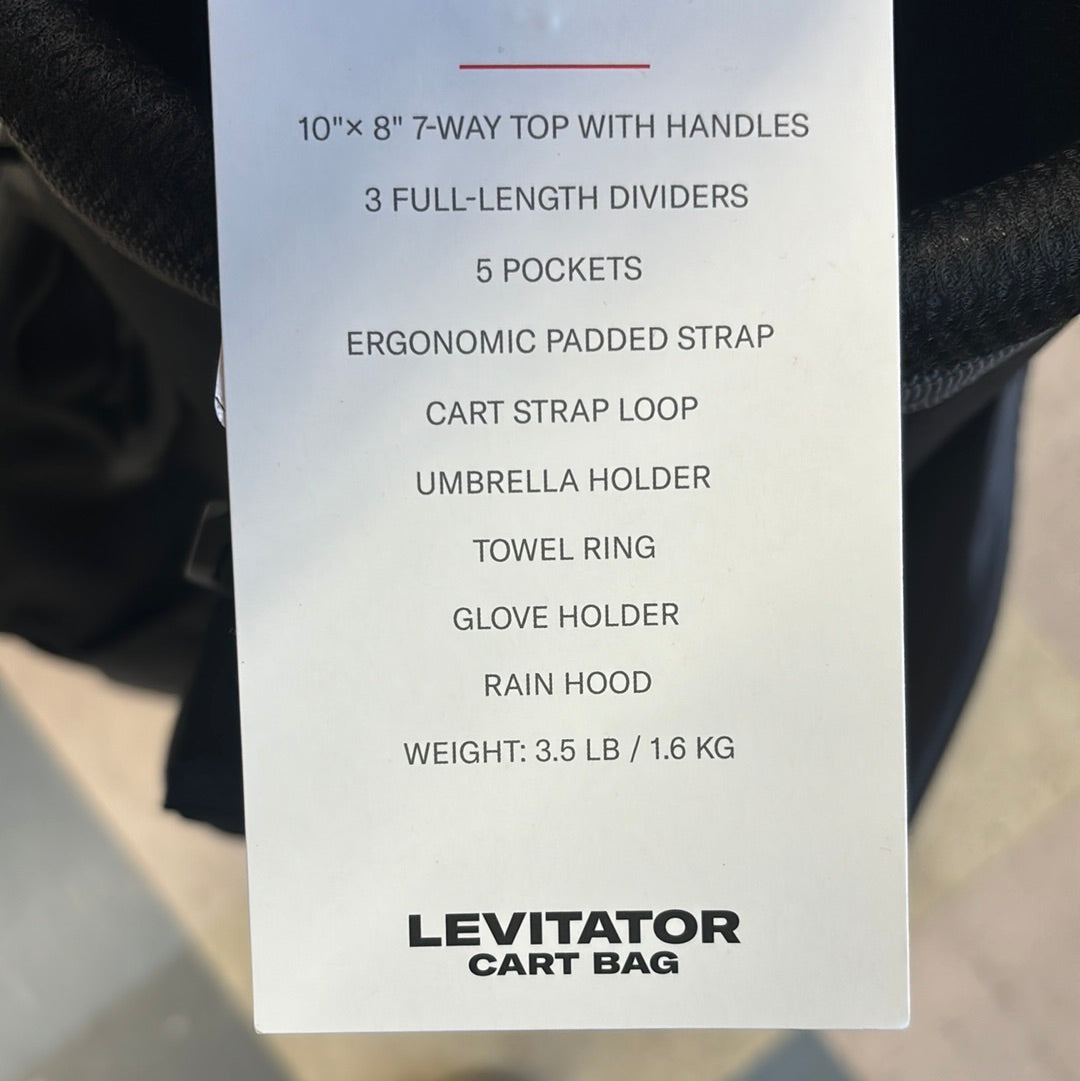 Wilson Levitator Cart Bag - Black