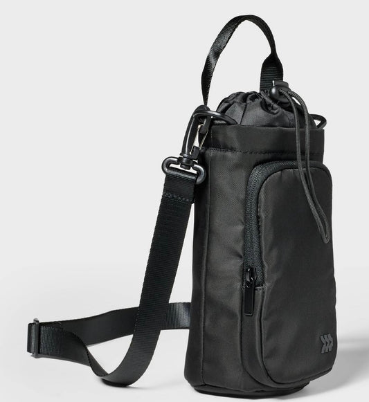 Water Bottle Sling Black