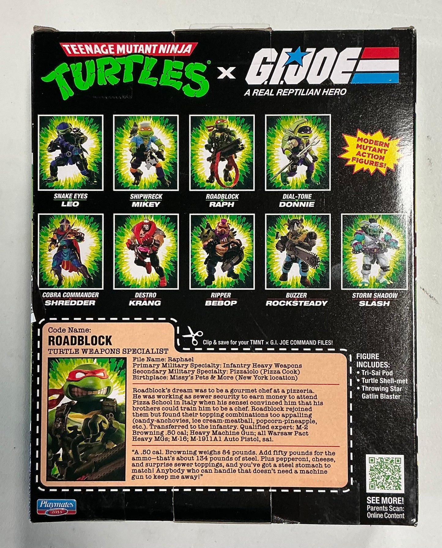 Teenage Mutant Ninja Turtles GI Joe Mashup Figure Raph