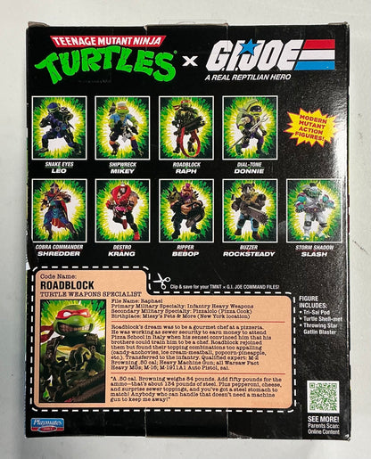 Teenage Mutant Ninja Turtles GI Joe Mashup Figure Raph