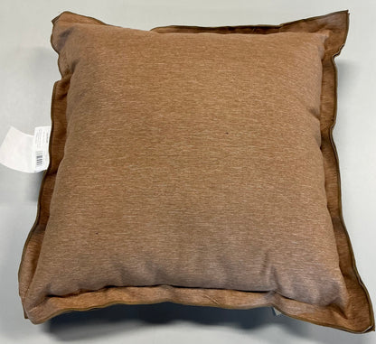 20"x20" Heathered Solid Double Flange Pillow - Threshold™