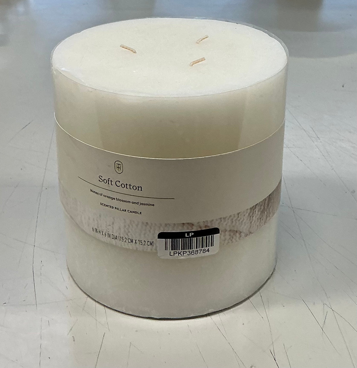 6"x6" Pillar Candle - Threshold™