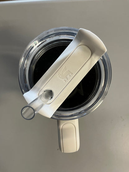 Stanley 30oz Stainless Steel Flowstate Quencher H2.0 Tumbler - MINOR COSMETIC DAMAGE DUE TO SHIPPING (see pictures) - Some May Be Missing Straws