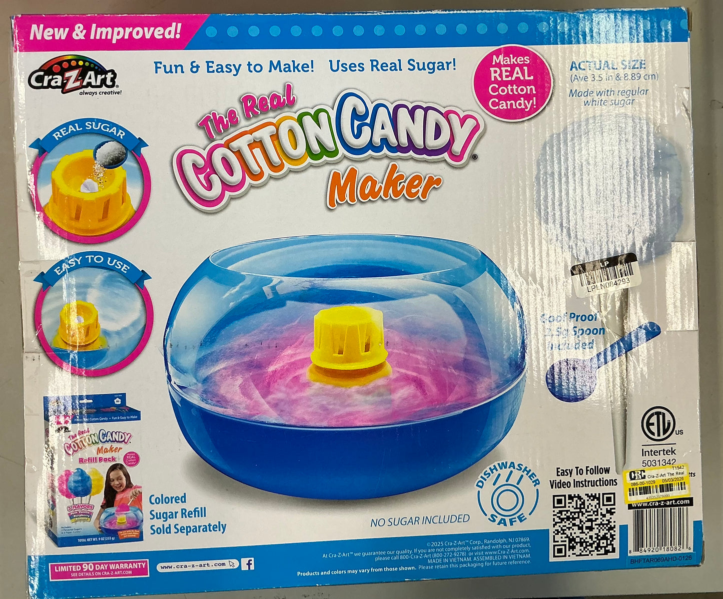 CraZArt The Real Cotton Candy Maker