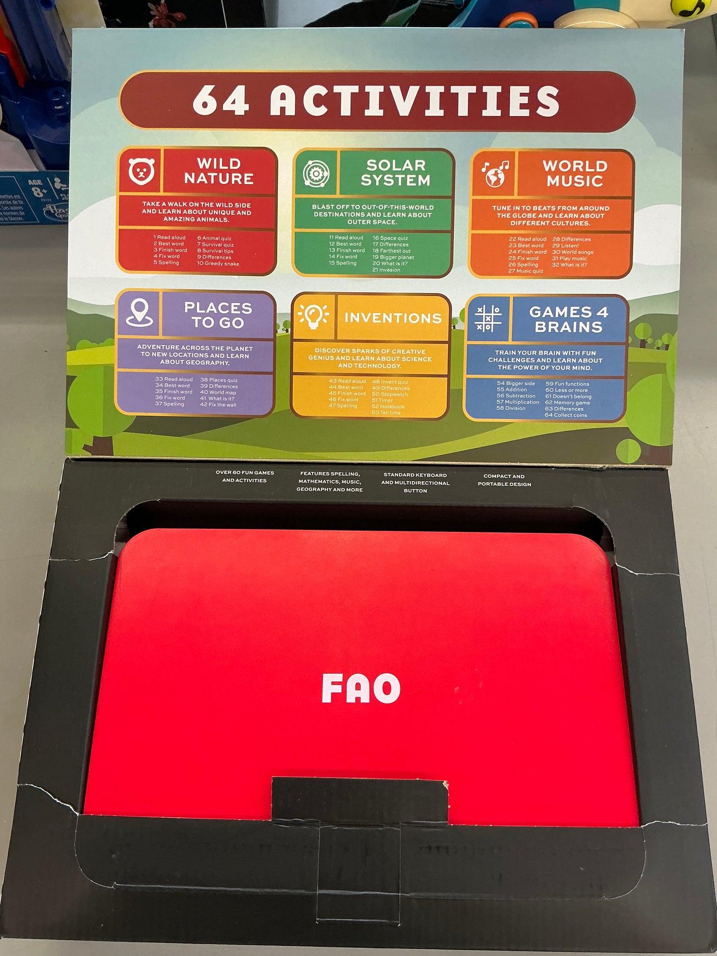 FAO Schwarz Teach & Talk Exploration Laptop - Damaged Box