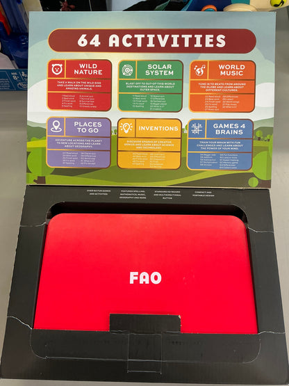 FAO Schwarz Teach & Talk Exploration Laptop - Damaged Box