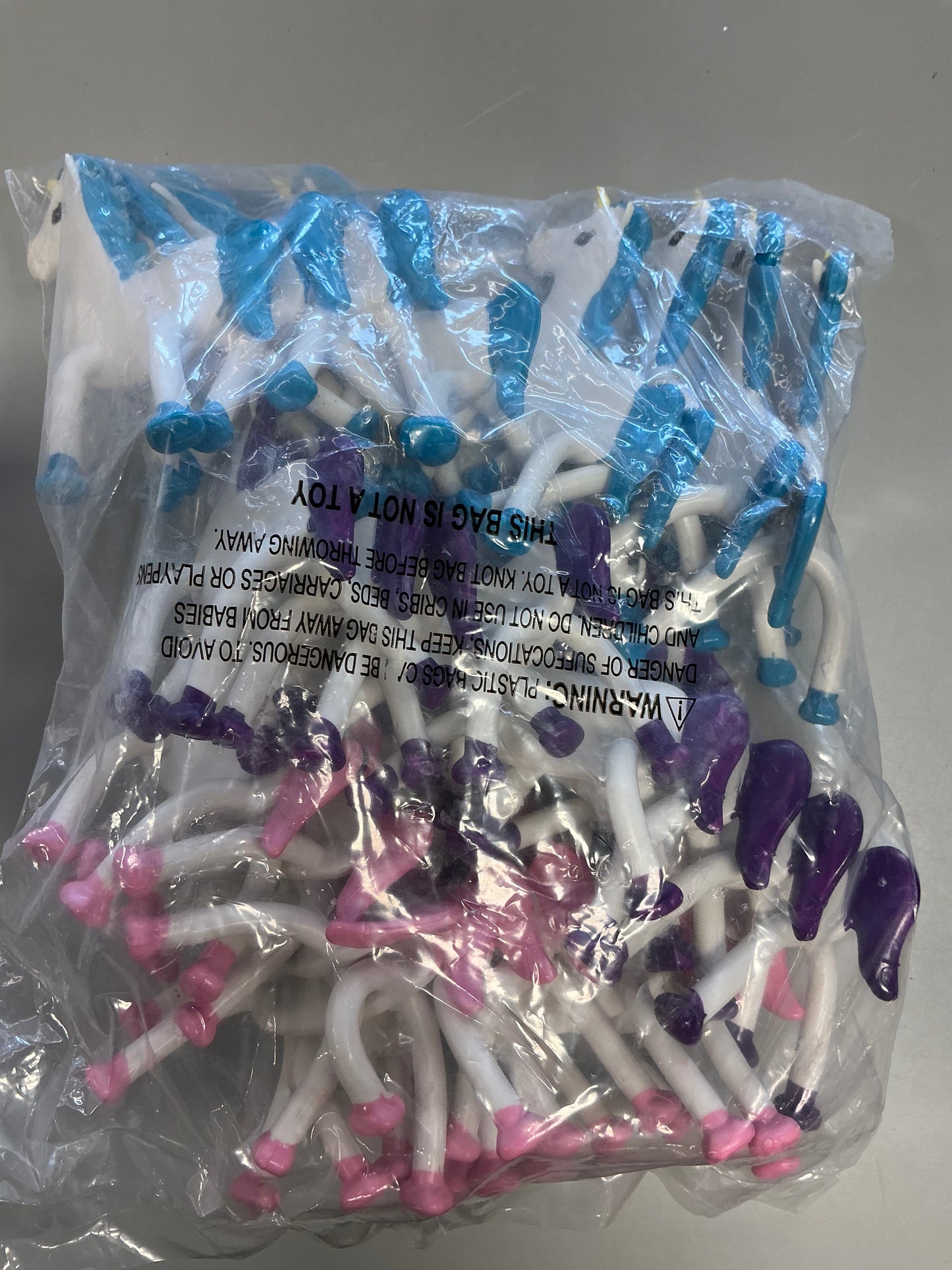 Bendable Unicorns, Set of 24 Party Favors