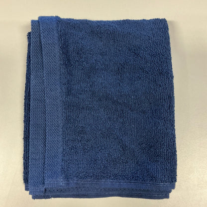 Everyday Hand Towel - Navy - Room Essentials™: Cotton Terry, Midweight, Machine Washable, OEKO-TEX Certified