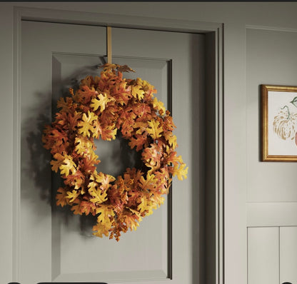 Oak Leaf Fall Wreath
