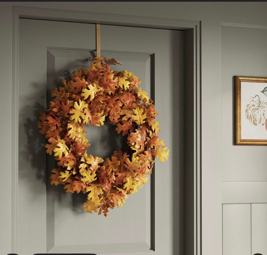 Oak Leaf Fall Wreath