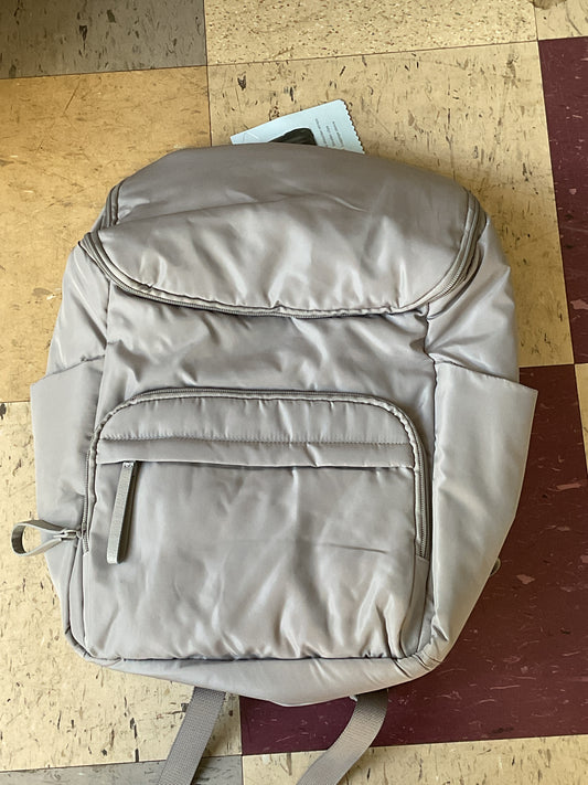Open-Top Diaper Backpack - Gray
