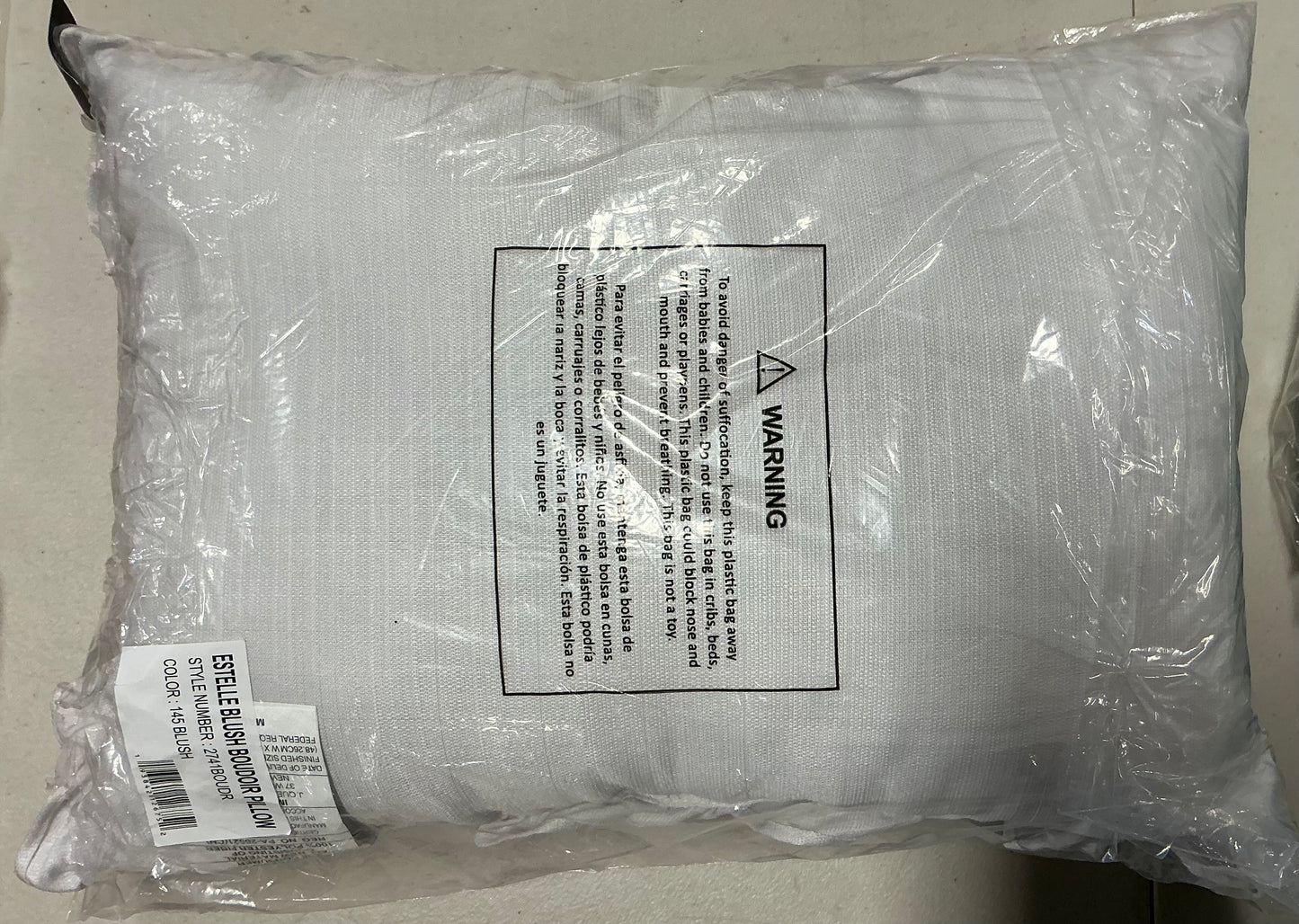 Throw Pillows - 19X13” - May Have Damaged or Missing Packaging - Some Dirt Possible Due to Shipping - Out of Package- AS IS - No Returns