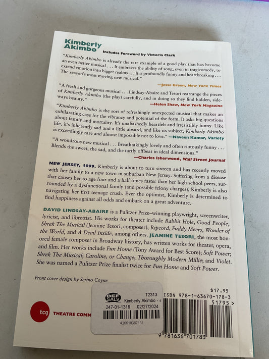 Kimberly Akimbo - (Paperback)