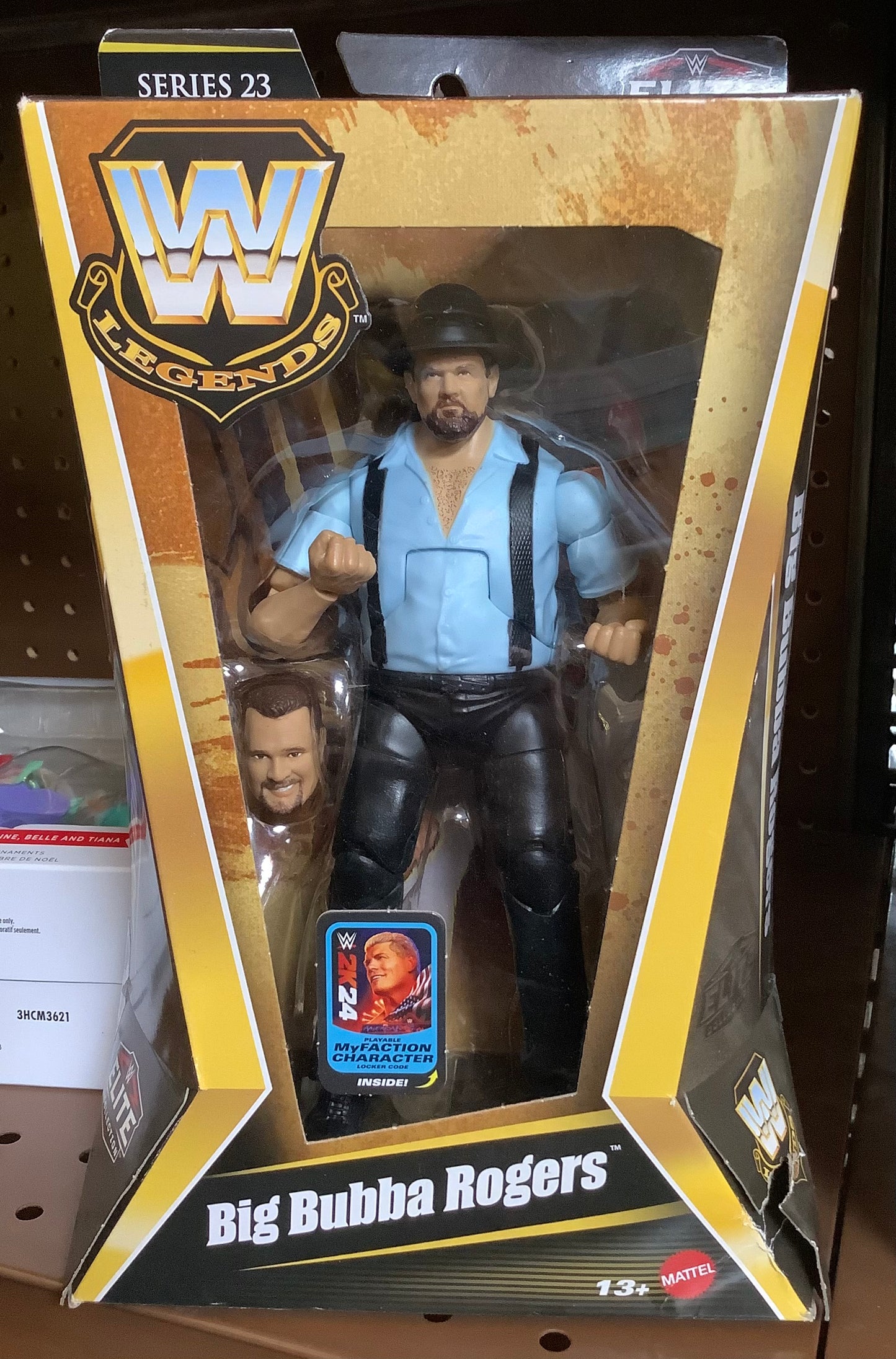 Wwe Wrestling Legends Series 23 Big Bubba Rogers Action Figure