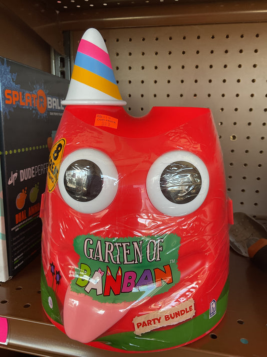 CLEARANCE- FINAL SALE-Garten Of BanBan Mystery Head Party Bundle Exclusive Figures Plush 8 Pieces