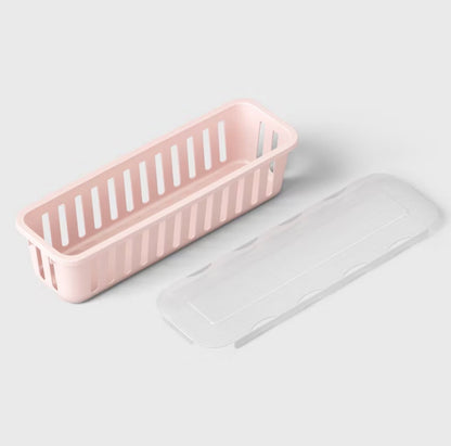 6pk Small Baskets with Lids Pastel colorway - up&up™ - Out of Package (see pictures)