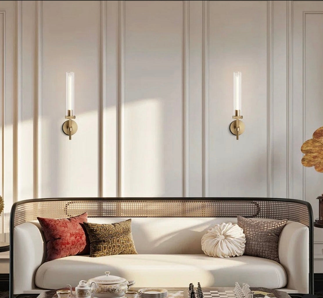 19.48" Dimmable Copper Wall Sconces 2-Pack