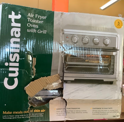 Cuisinart Air Fryer Toaster Oven with Grill Silver