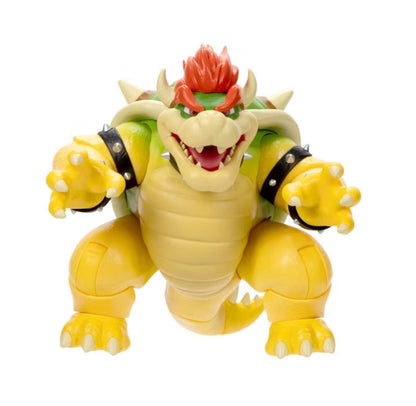 Nintendo The Super Mario Bros. Movie Bowser Figure with Fire Breathing Effect - Damaged Box