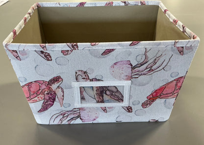 Whitmor - Small Storage Canvas Bin Tote