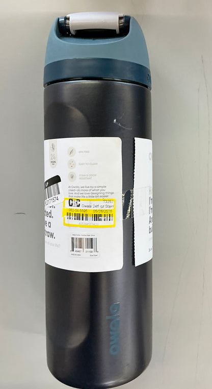 Owala 24 fl oz FreeSip Stainless Steel Water Bottle - MINOR COSMETIC DAMAGE (see pictures)