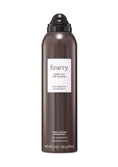 fine'ry. Sweet on the Outside Dry Shampoo Spray - 5oz: Aerosol Oil Control for All Hair Types