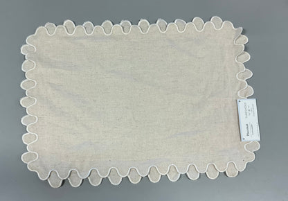 Scalloped Placemats- Neutral - Threshold