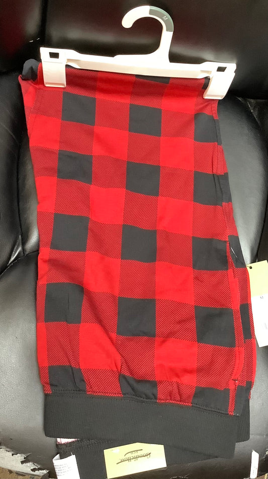 MENS ADULT SIZE MEDIUM CHECKERED SLEEP PANT