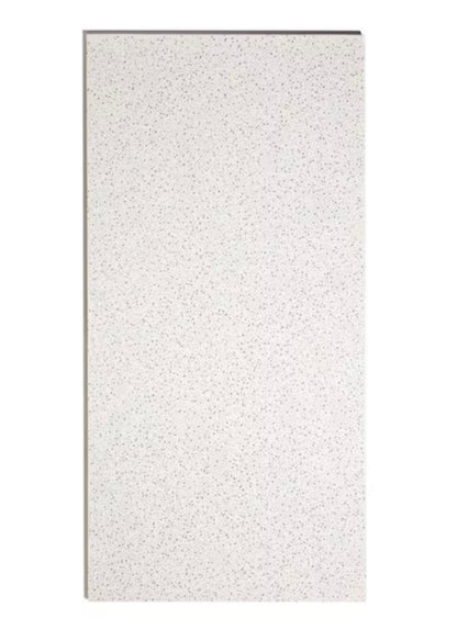 USG Ceilings 2 ft. x 4 ft.  Square Edge Lay-In Ceiling Tile, case of 8 (64
sq. ft)