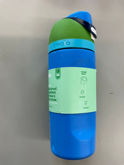 Owala 16 fl oz Kids' Stainless Steel FreeSip Water Bottle - MINOR COSMETIC DAMAGE (see pictures, some may be missing straw)