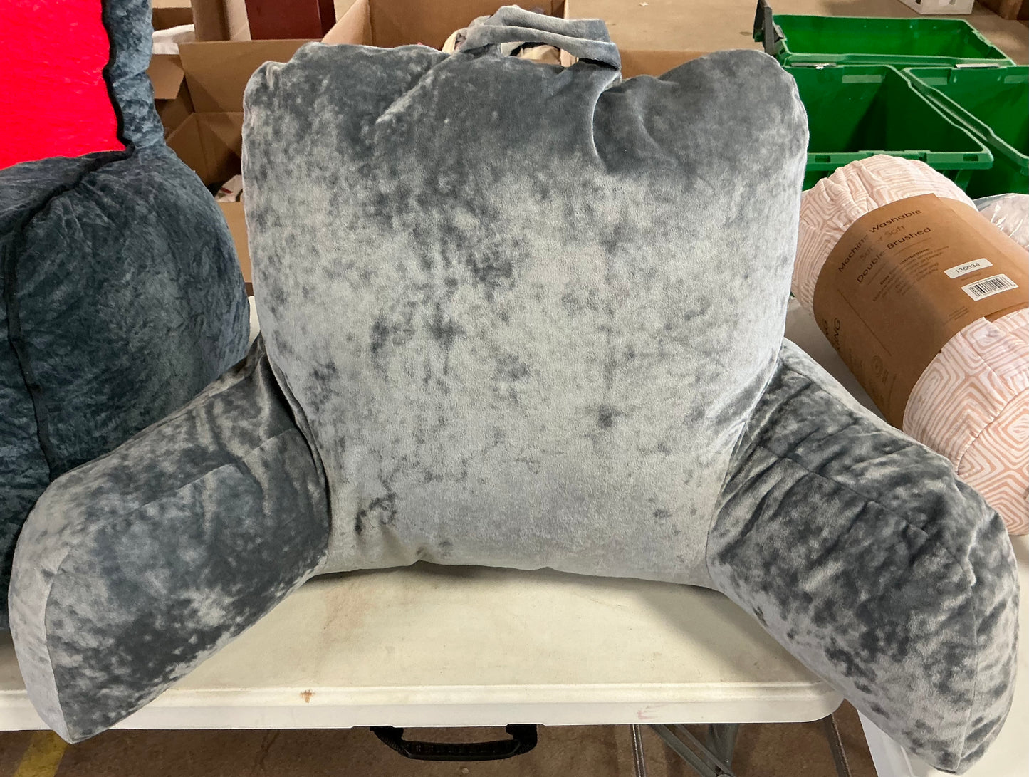 Hudson & Main Backrest Bed Rest Pillow - May Be Missing Packaging (see pictures)