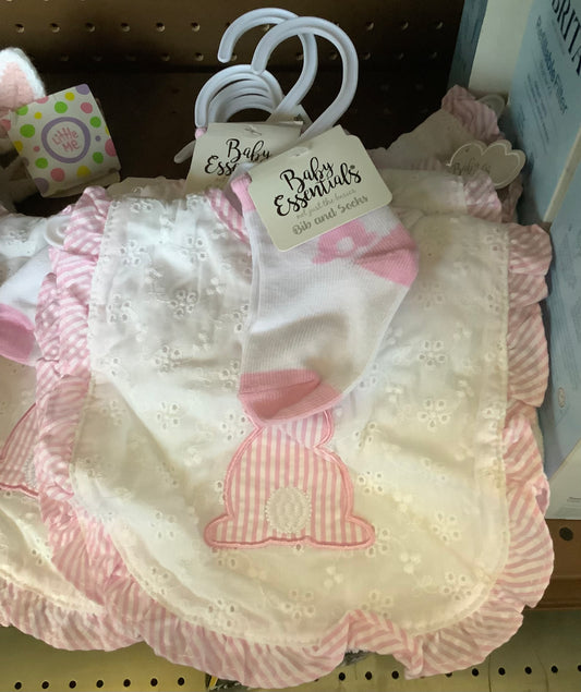 Easter Bib & Socks