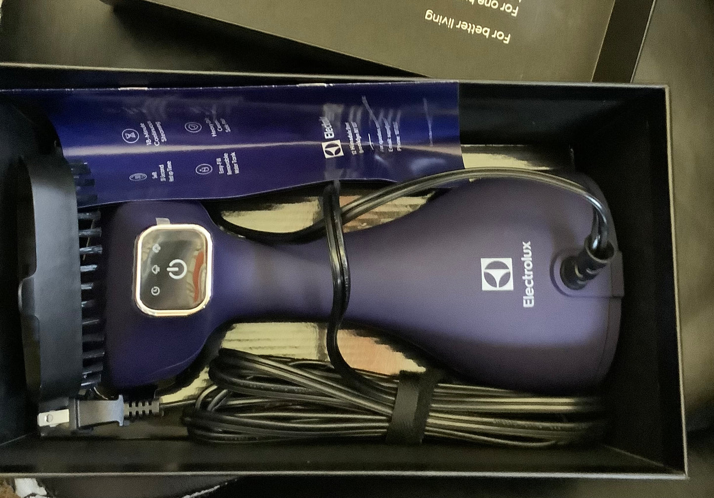 Electrolux Handheld Steamer Blue