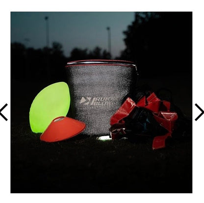 Rukket Glow-In-The-Dark Flag Football Set