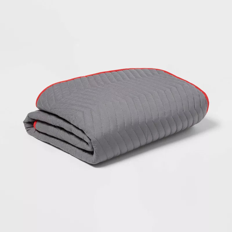 Small Moving Blanket Poly Bag - up&up™: Geometric Outdoor Blanket, Camping, Machine Washable, 72"x54" Gray