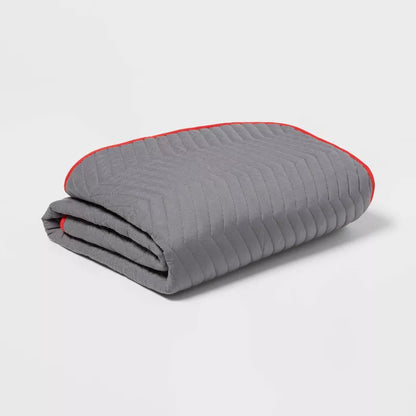 Small Moving Blanket Poly Bag - up&up™: Geometric Outdoor Blanket, Camping, Machine Washable, 72"x54" Gray