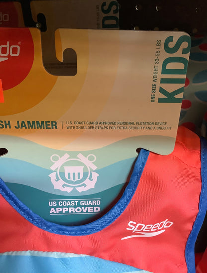 (Clearance)FINAL SALE Kids Dino Splash Jammer One Size-33-55LBS