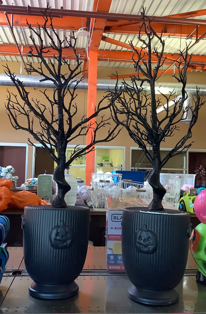 Halloween Pot Tree Decoration