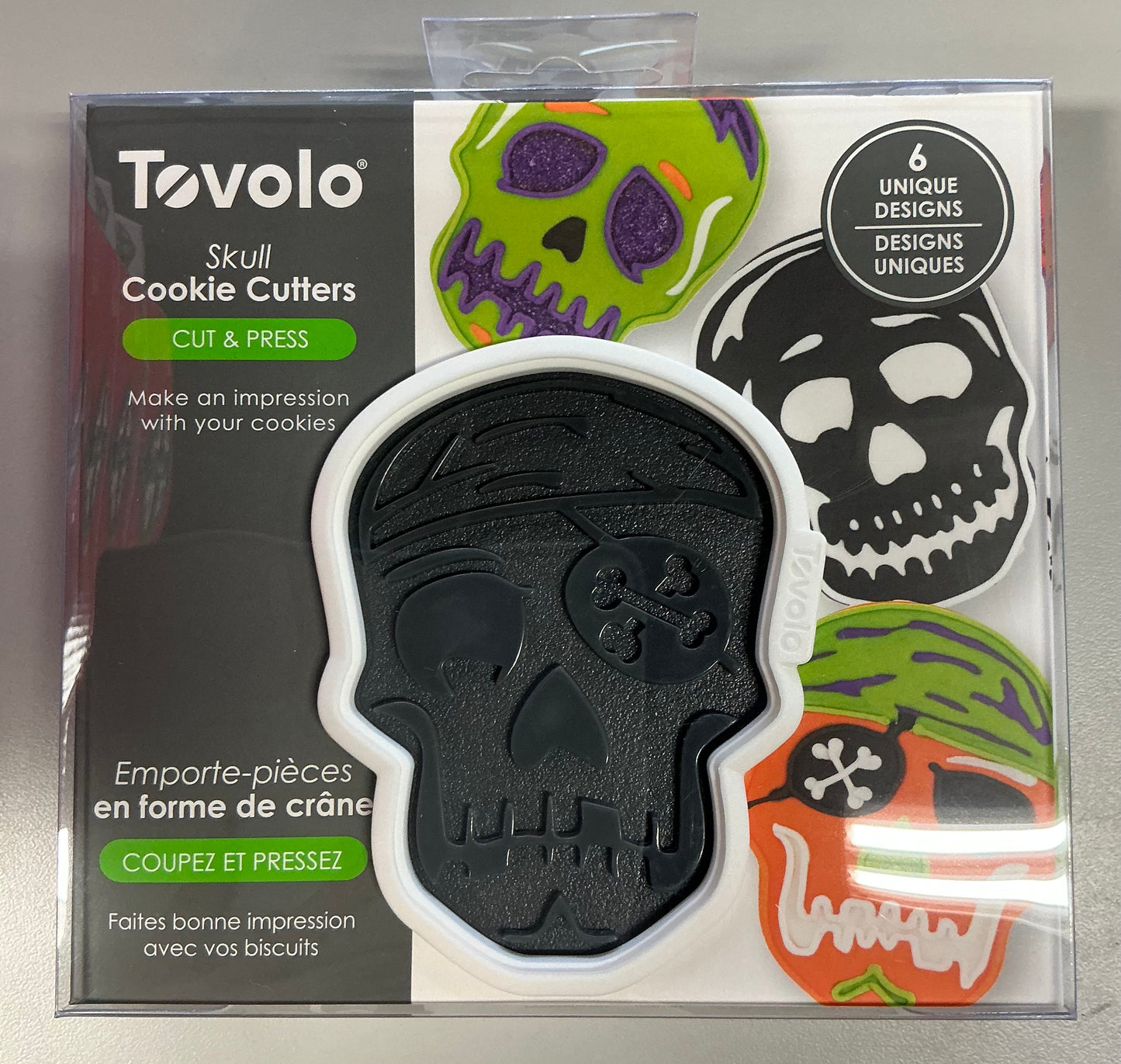 TOVOLO - Skull Cookie Cutters