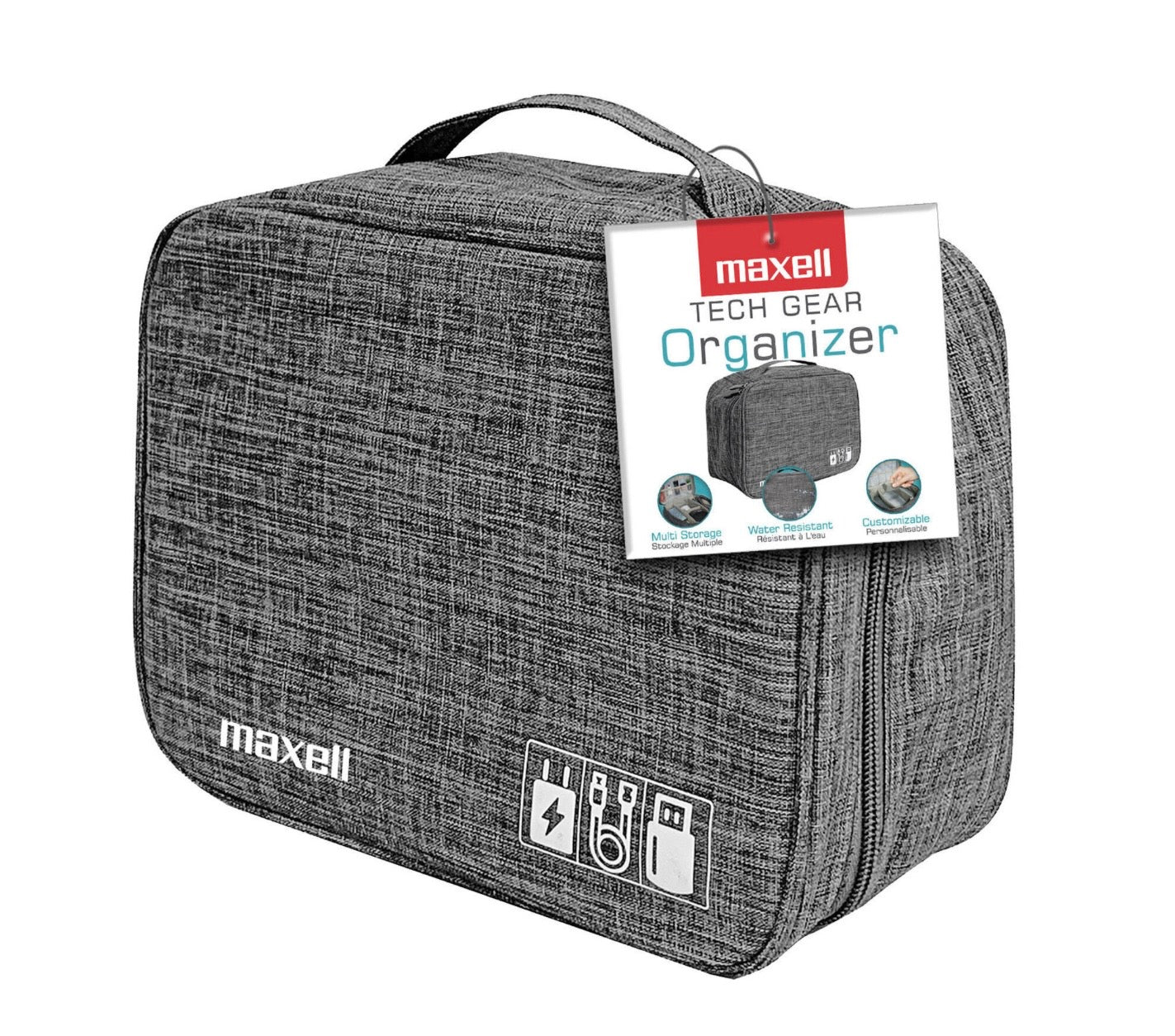 Maxell TECH gear Organizer - Grey